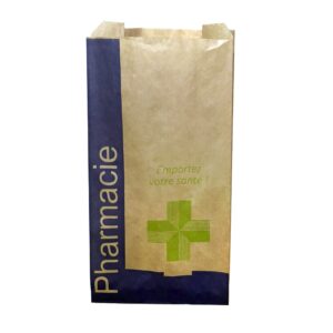 SAC KRAFT à SOUFFLETS taille M 150x80×300mm-40gr