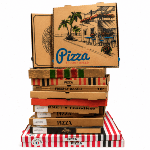 Boîtes à Pizza Personnalisées avec Votre Logo